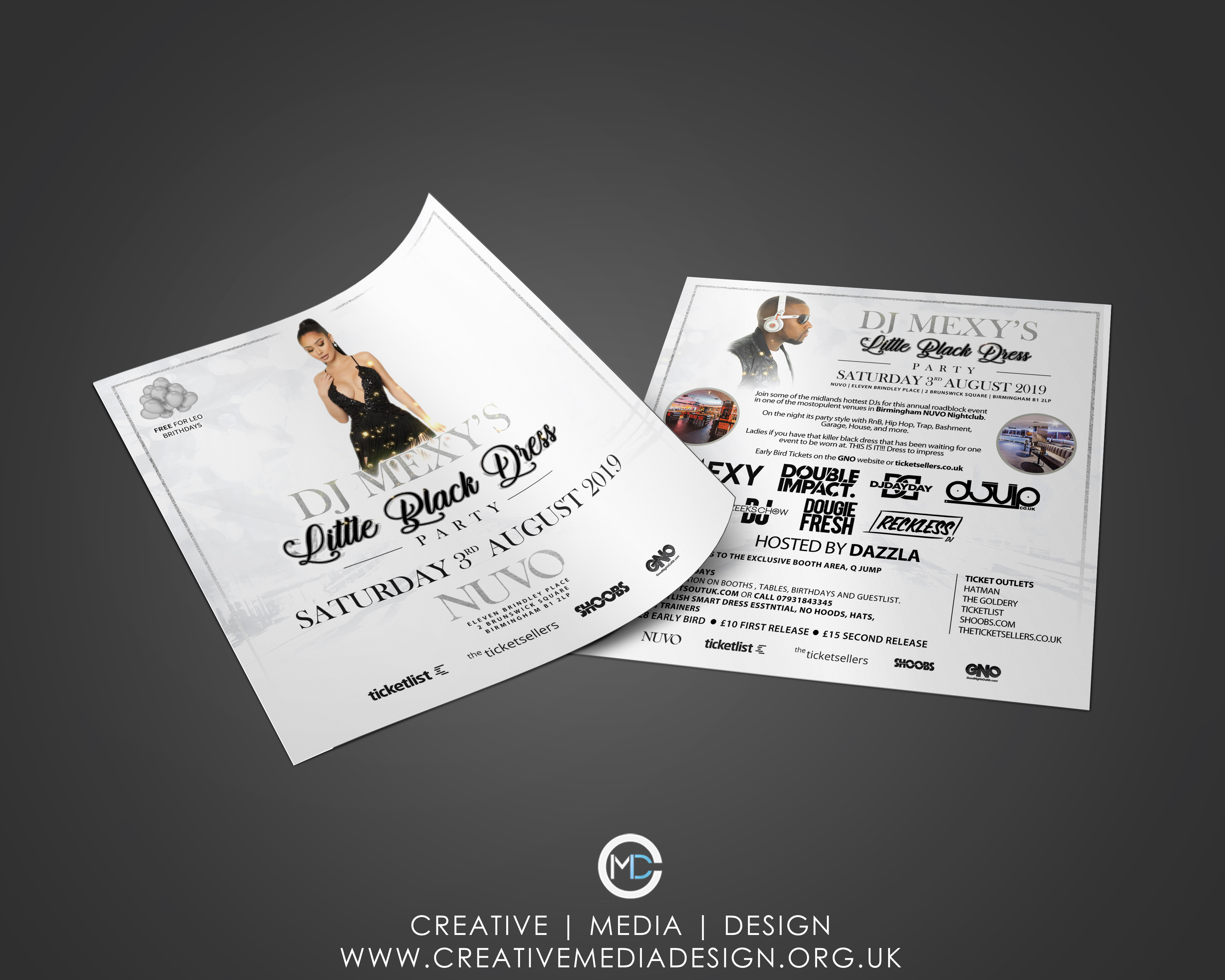 flyer logo design creative professional banner website media business card